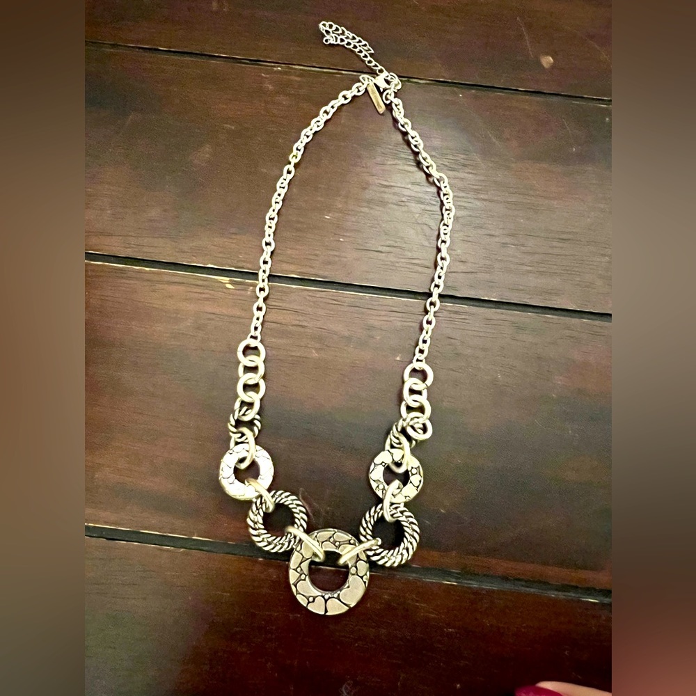 Lane Bryant silver plated necklace